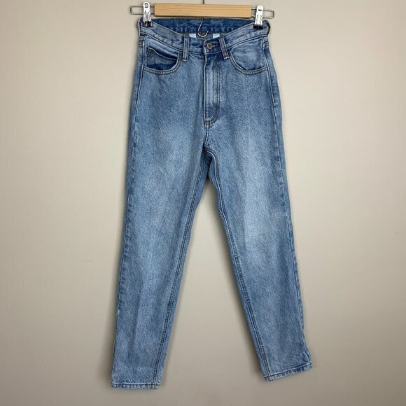 John Galt High Rise Straight Leg Denim Jeans Size Small - Picture 1 of 6